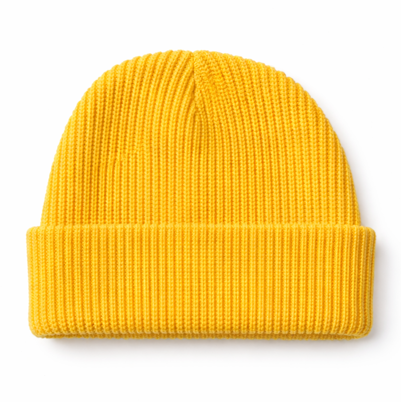 DFM Adults Beanie | Butter Yellow